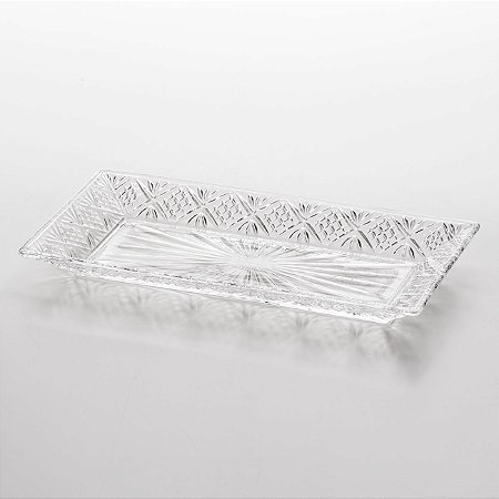 PRATO DE CRISTAL DUBLIN 30x15,5cm
