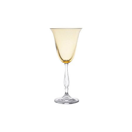 CJ 6 TAÇAS VIDRO CRISTALINO SODO-CÁLCICO VINHO BRANCO 185ML