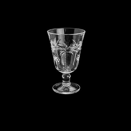 CJ 7PC JARRA C/6 TAÇAS DE CRISTAL PALM 1,3l/240ml