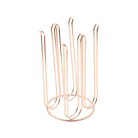 SUPORTE 16 CÁPSULAS CAFÉ TRÊS CORAÇÕES CROMADO ROSÉ 10x10x19