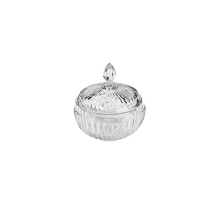 POTICHE DE CRISTAL ELISABETH 10,5x12,5cm