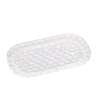 TRAVESSA DE CRISTAL DE CHUMBO BUBBLE 21x12x2cm