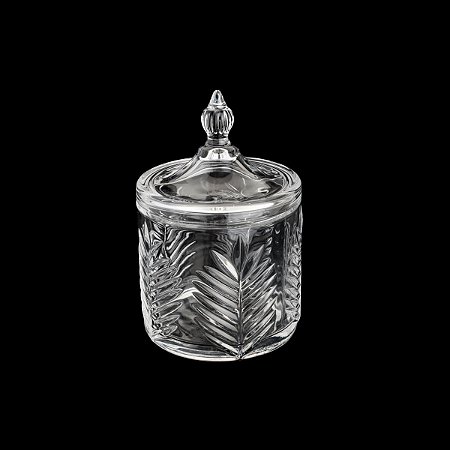 POTICHE DE CRISTAL PALMERA 10x15,5cm