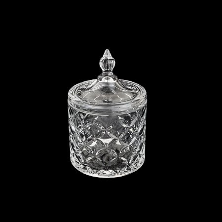 POTICHE DE CRISTAL LILE 10x15,5cm