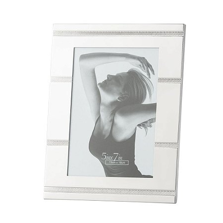 PORTA RETRATO DE AÇO RIBBON 20x25cm