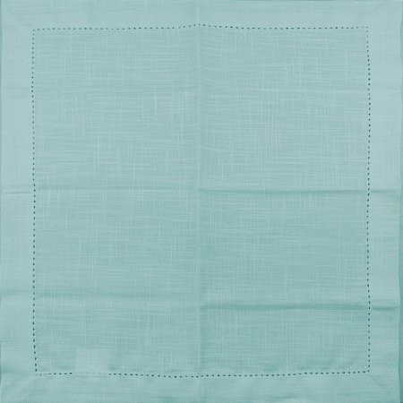 JG DE 2 GUARDANAPOS EM TECIDO 40X40CM TURQUESA