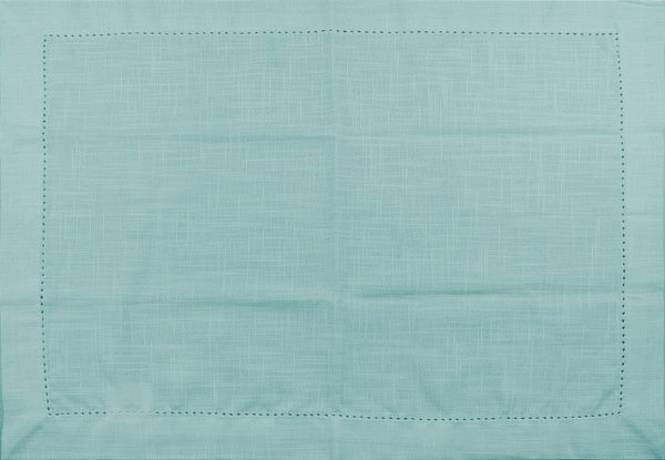 JG AMERICANO COM 2 PEÇAS EM TECIDO 35X50CM TURQUESA