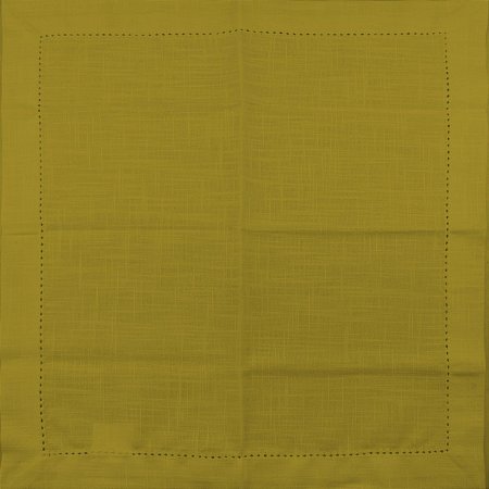 JG DE 2 GUARDANAPOS EM TECIDO 40X40CM MOSTARDA
