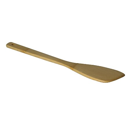 COLHER ESPÁTULA DE BAMBU 30x6cm MATERIAL: 100% BAMBU