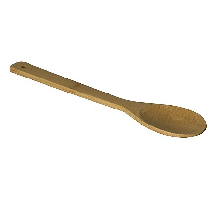 COLHER DE BAMBU - 30,0 x 6,0 cm MATERIAL: 100% BAMBU