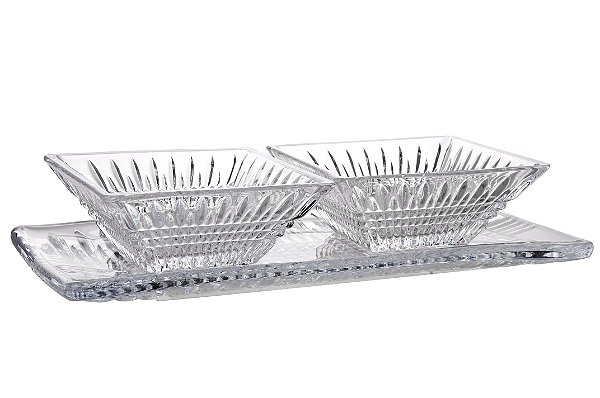 TRAVESSA 2 BOWLS EDIMBURGO CRISTAL ECOLÓGICO 11.7X11.7X4.5CM