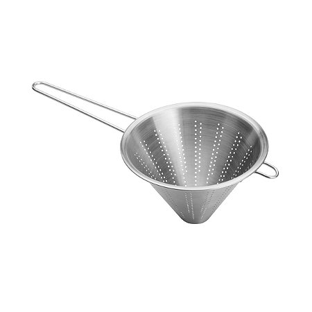 FUNIL CHINOIS DE AÇO INOX PRIME 20x13,5cm