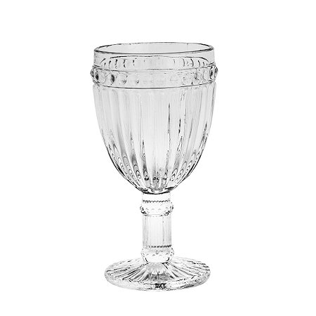 CJ 6 TAÇAS P/ÁGUA DE VIDRO EMPIRE TRANSPARENTE 325ml