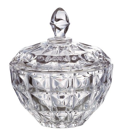 BOMBONIERE AQUAMARINE EM CRISTAL ECOLÓGICO 19.5CM