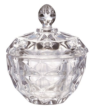 BOMBONIERE AQUAMARINE EM CRISTAL ECOLÓGICO 14CM