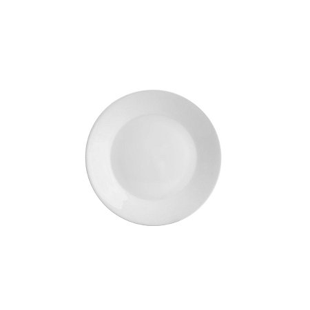 PRATO P/SOBREMESA DE PORCELANA CLEAN 20,5x1,8cm