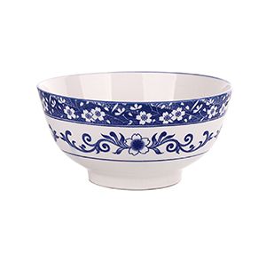 BOWL DE PORCELANA BLUE GARDEN 13x7cm