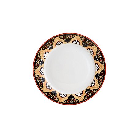 APARELHO  JANTAR 42PC  PORCELANA SUPER WHITE VENEZA MAIL BOX