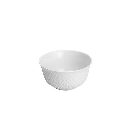 BOWL DE PORCELANA NEW BONE MARIGOLD BRANCO 12,5x6,5cm