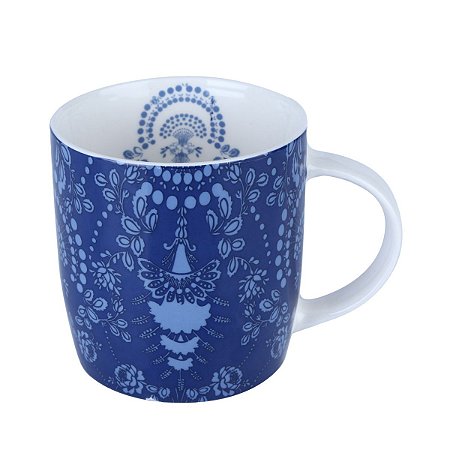 CANECA DE PORCELANA PROVENCE AZUL 350ml