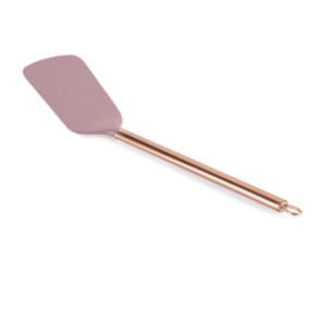 ESPÁTULA DE NYLON C/CABO DE AÇO INOX ROSÉ 34cm