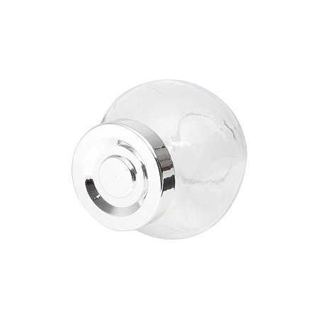 POTE DE VIDRO C/TAMPA DE PLÁSTICO 200ml