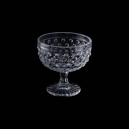 CJ 6 TAÇAS DE VIDRO BUBBLE 370ml