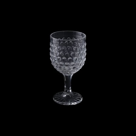 CJ 6 TAÇAS P/VINHO DE VIDRO BUBBLE 240ml
