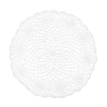LUGAR AMERICANO DE PLÁSTICO CROCHÊ STAR 38cm