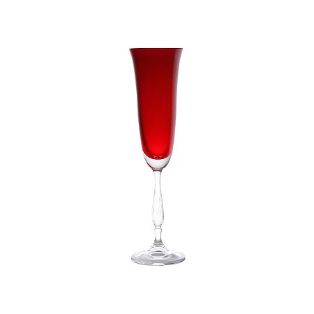CJ 6 TAÇAS CHAMPAGNE CRISTAL ECOLÓGIC FREGATA RUBI 190ml