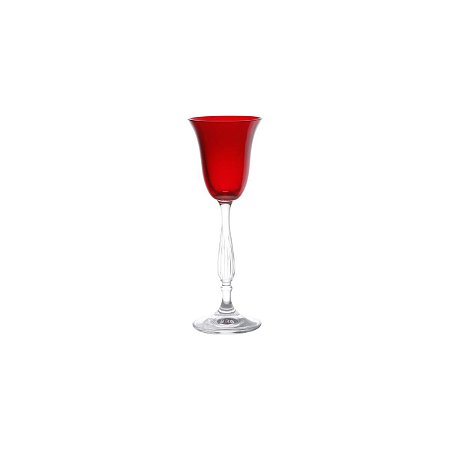 CJ 6 TAÇAS P/LICOR CRISTAL ECOLÓGICO ANTIK/FREGATA RUBI 60ml