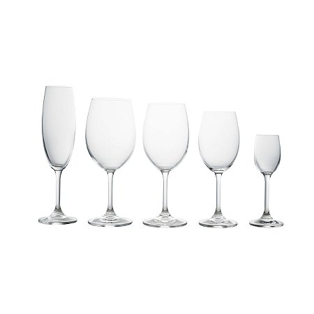 CJ 30 TAÇAS DE CRISTAL ECOLÓGICO KLARA/SYLVIA
