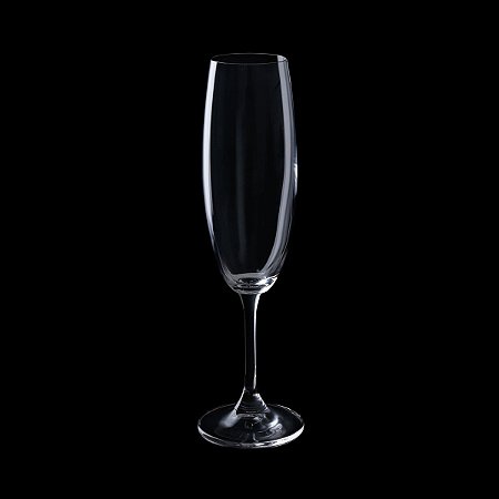 CJ 6 TAÇAS P/CHAMPAGNE  CRISTAL ECOLÓGICO KLARA/SYLVIA 220ml