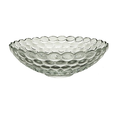 CENTRO DE MESA DE CRISTAL BUBBLE 23cm