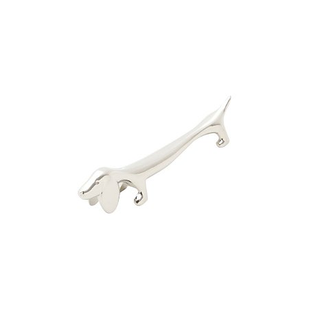 CJ 6 DESCANSOS P/TALHER DE ZAMAC NIQUELADO DOG 8,5cm