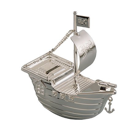 COFRE DE ZAMAC BARCO 18x8x12cm