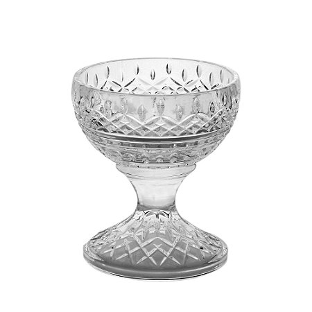 CENTRO DE MESA CRISTAL C/PÉ LYS 14x15cm