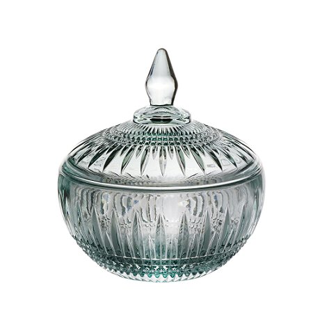 POTICHE DECORATIVA CRISTAL QUEEN VERDE 11x12cm