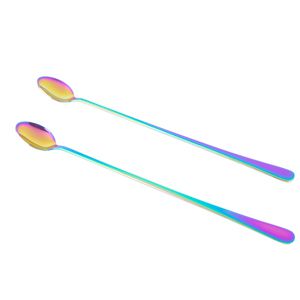 CJ 2 COLHERES AÇO INOX BAILARINA OXFORD RAINBOW 30cm