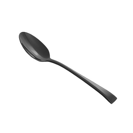 CJ 6 COLHERES AÇO INOX P/CHÁ BERNA PRETO
