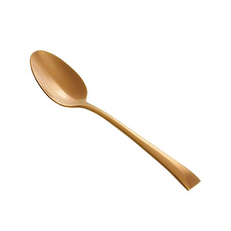 CJ 6 COLHERES AÇO INOX P/CHÁ BERNA ROSÉ GOLD