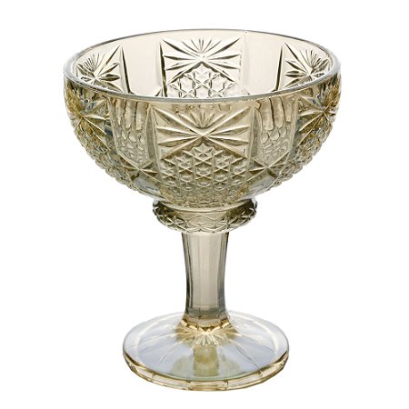 CJ 6 TAÇAS CRISTAL P/SOBREMESA PRINCESS CHAMPANHE 260ml