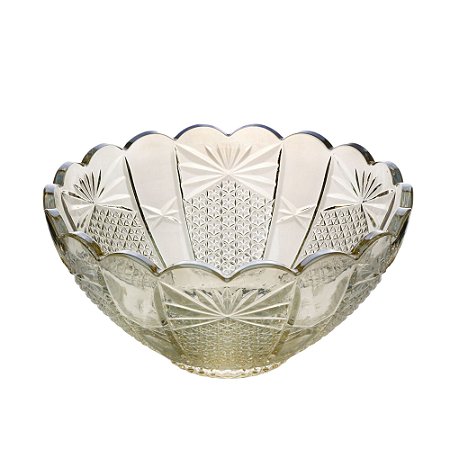 CENTRO DE MESA CRISTAL PRINCESS CHAMPANHE 22x8x10cm