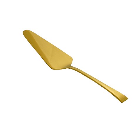 ESPÁTULA AÇO INOX P/SERVIR BERNA DOURADO