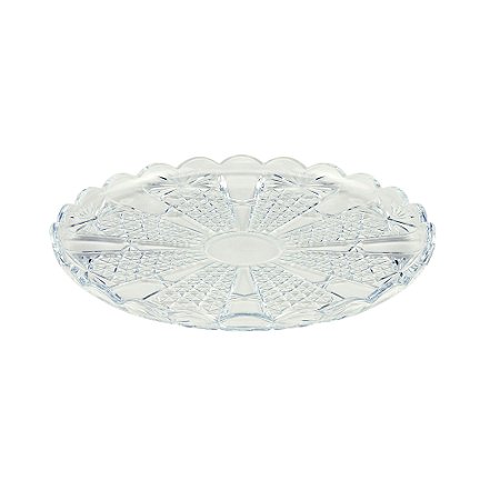 PRATO CRISTAL P/SERVIR PRINCESS 32cm