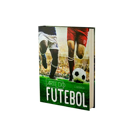 CAIXA LIVRO PAPEL RÍGIDO FUTEBOL 36x27x5cm