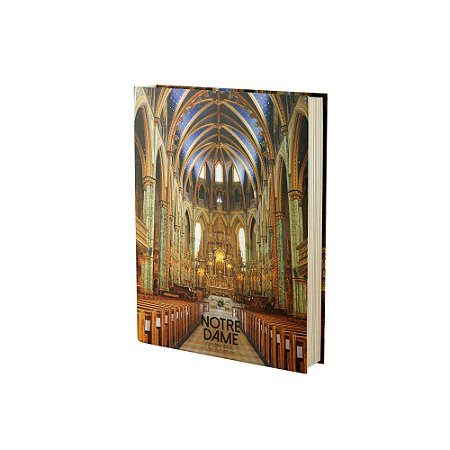 CAIXA LIVRO PAPEL RÍGIDO NOTRE DAME 36x27x5cm