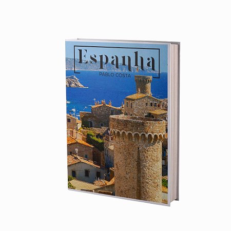 CAIXA LIVRO PAPEL RÍGIDO ESPANHA 36x27x5cm