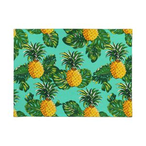 JOGO AMERICANO 2PC ALGODÃO ABACAXI AMARELO 33x45cm