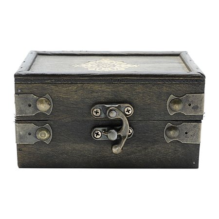 CAIXA MADEIRA DECORATIVA 12x8x7cm